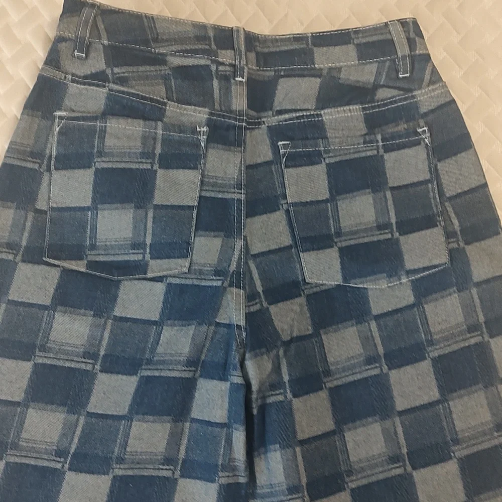 Woman's patchwork denim jeans CIDER - Picture 3 of 4